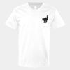 V-Neck Heavy Cotton 100% T-Shirt Thumbnail