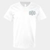 V-Neck Heavy Cotton 100% T-Shirt Thumbnail