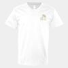 V-Neck Heavy Cotton 100% T-Shirt Thumbnail