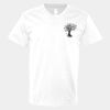 V-Neck Heavy Cotton 100% T-Shirt Thumbnail