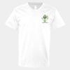 V-Neck Heavy Cotton 100% T-Shirt Thumbnail