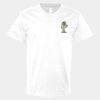 V-Neck Heavy Cotton 100% T-Shirt Thumbnail