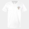 V-Neck Heavy Cotton 100% T-Shirt Thumbnail