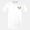 V-Neck Heavy Cotton 100% T-Shirt Thumbnail