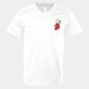 V-Neck Heavy Cotton 100% T-Shirt Thumbnail