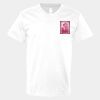 V-Neck Heavy Cotton 100% T-Shirt Thumbnail