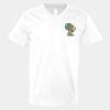 V-Neck Heavy Cotton 100% T-Shirt Thumbnail