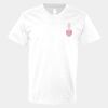 V-Neck Heavy Cotton 100% T-Shirt Thumbnail
