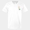 V-Neck Heavy Cotton 100% T-Shirt Thumbnail