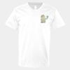 V-Neck Heavy Cotton 100% T-Shirt Thumbnail