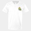 V-Neck Heavy Cotton 100% T-Shirt Thumbnail