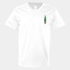 V-Neck Heavy Cotton 100% T-Shirt Thumbnail