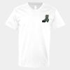 V-Neck Heavy Cotton 100% T-Shirt Thumbnail