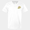 V-Neck Heavy Cotton 100% T-Shirt Thumbnail