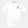 V-Neck Heavy Cotton 100% T-Shirt Thumbnail