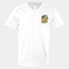 V-Neck Heavy Cotton 100% T-Shirt Thumbnail