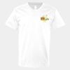 V-Neck Heavy Cotton 100% T-Shirt Thumbnail