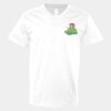 V-Neck Heavy Cotton 100% T-Shirt Thumbnail