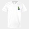 V-Neck Heavy Cotton 100% T-Shirt Thumbnail