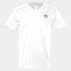 V-Neck Heavy Cotton 100% T-Shirt Thumbnail