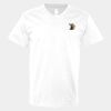 V-Neck Heavy Cotton 100% T-Shirt Thumbnail