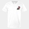 V-Neck Heavy Cotton 100% T-Shirt Thumbnail