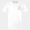 V-Neck Heavy Cotton 100% T-Shirt Thumbnail