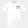 V-Neck Heavy Cotton 100% T-Shirt Thumbnail