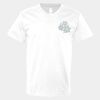 V-Neck Heavy Cotton 100% T-Shirt Thumbnail