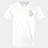 V-Neck Heavy Cotton 100% T-Shirt Thumbnail