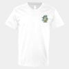 V-Neck Heavy Cotton 100% T-Shirt Thumbnail