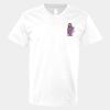 V-Neck Heavy Cotton 100% T-Shirt Thumbnail