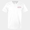 V-Neck Heavy Cotton 100% T-Shirt Thumbnail