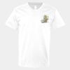 V-Neck Heavy Cotton 100% T-Shirt Thumbnail