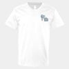 V-Neck Heavy Cotton 100% T-Shirt Thumbnail