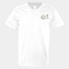 V-Neck Heavy Cotton 100% T-Shirt Thumbnail