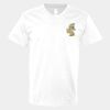 V-Neck Heavy Cotton 100% T-Shirt Thumbnail