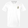 V-Neck Heavy Cotton 100% T-Shirt Thumbnail