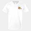 V-Neck Heavy Cotton 100% T-Shirt Thumbnail