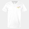 V-Neck Heavy Cotton 100% T-Shirt Thumbnail