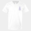 V-Neck Heavy Cotton 100% T-Shirt Thumbnail