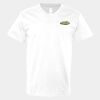 V-Neck Heavy Cotton 100% T-Shirt Thumbnail