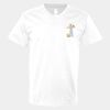 V-Neck Heavy Cotton 100% T-Shirt Thumbnail