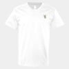 V-Neck Heavy Cotton 100% T-Shirt Thumbnail