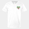 V-Neck Heavy Cotton 100% T-Shirt Thumbnail