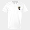 V-Neck Heavy Cotton 100% T-Shirt Thumbnail