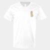 V-Neck Heavy Cotton 100% T-Shirt Thumbnail