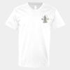 V-Neck Heavy Cotton 100% T-Shirt Thumbnail