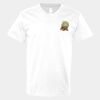 V-Neck Heavy Cotton 100% T-Shirt Thumbnail