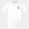V-Neck Heavy Cotton 100% T-Shirt Thumbnail